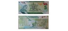 Trinidad & Tobago #W61    5 Dollars